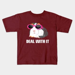 Guinea Pig deal with it | Guinea pig lover Kids T-Shirt